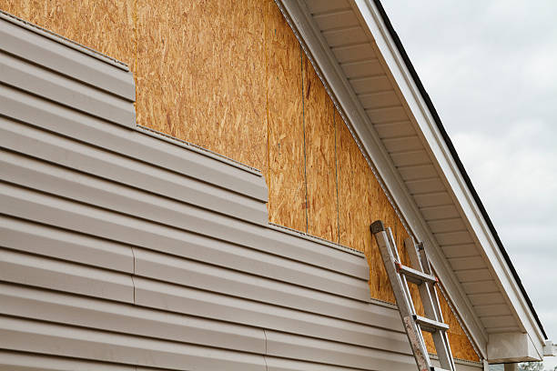 Professional Siding Repair technician working in Chesterfield, SC